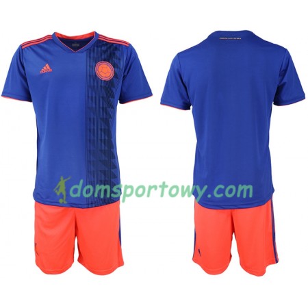 Koszulka Kolumbia Dziecięcy Wyjazdowe Koszulki Piłkarskie Copa América 2019 Krótki Rękaw